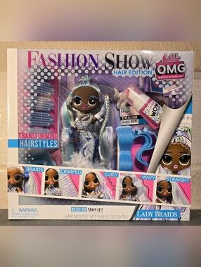LOL OMG Lady Braids Doll Playset
